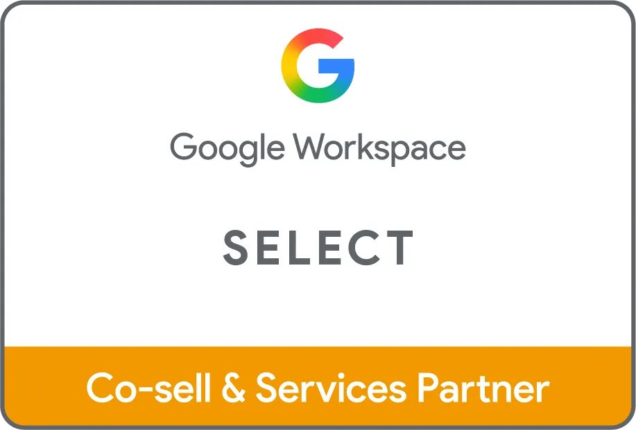 Google Workspace SELECT — Co-sell & Services Partner 認定バッジ