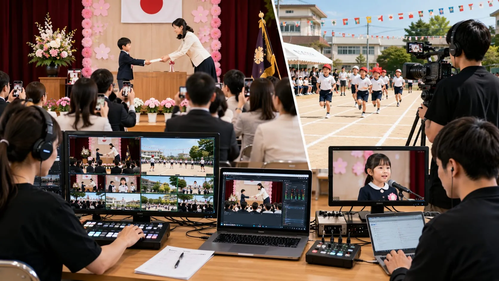 イベントのライブ配信